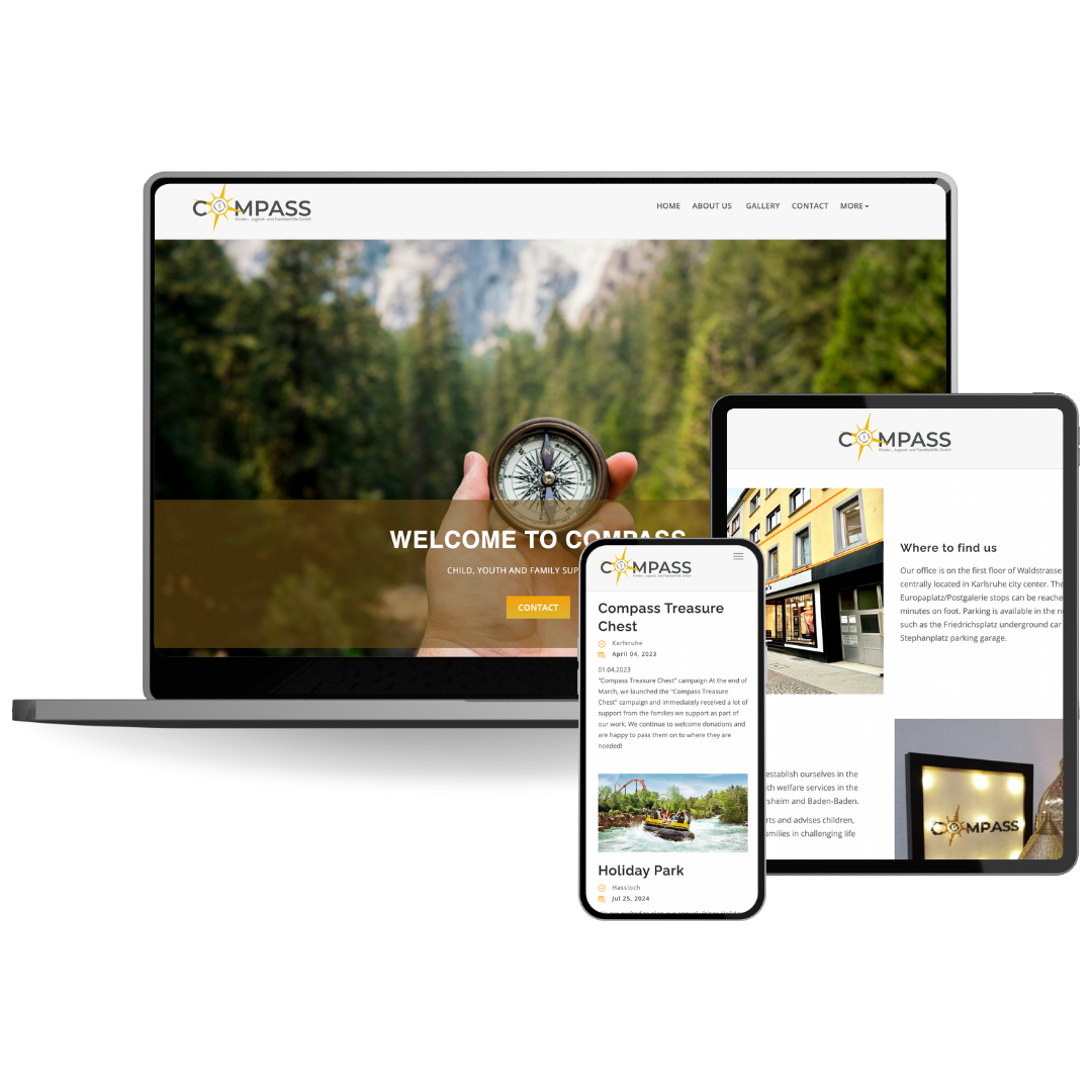 Compass Website Development