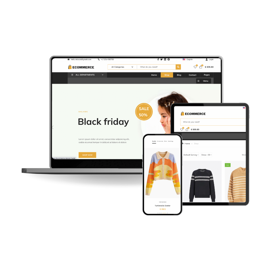 E-Commerce template